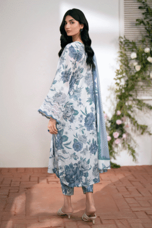 WDR-103(1) Digital Print Lawn Unstitched 3-Piece Suit | R-103