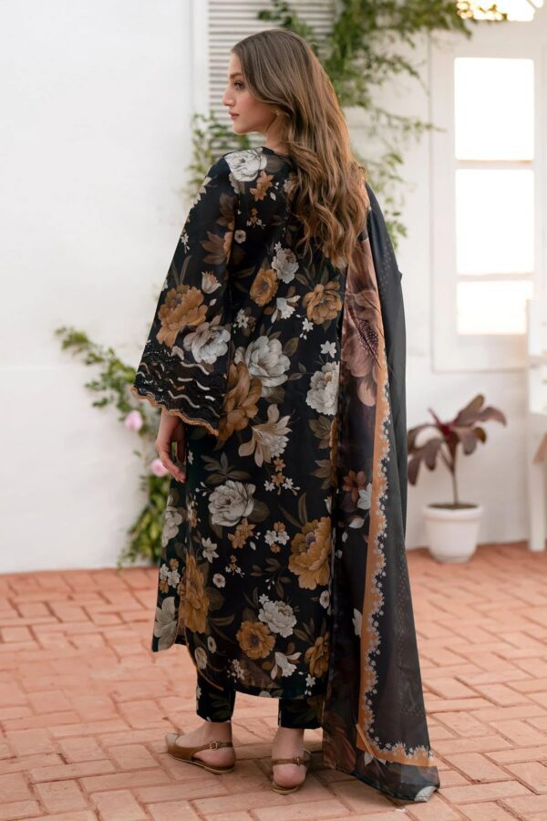 WDR-104_1 3 Piece Unstitched Lawn Dress | R-104