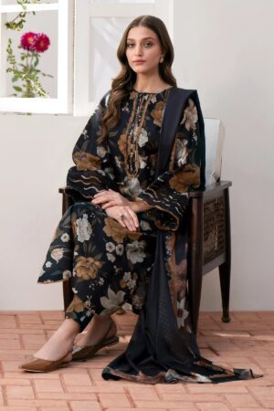 WDR-104_3 3 Piece Unstitched Lawn Dress | R-104