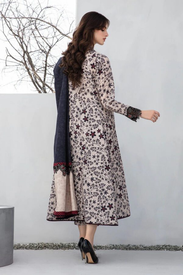 WDR-109_3 Digital Print Lawn 3 Piece Unstitched Suit | R-109