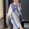 WDR-119_2 White Ivory Lawn 3-Piece Unstitched Suit | Most Hit | R-119
