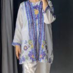 WDR-119_8 White Ivory Lawn 3-Piece Unstitched Suit | Most Hit | R-119